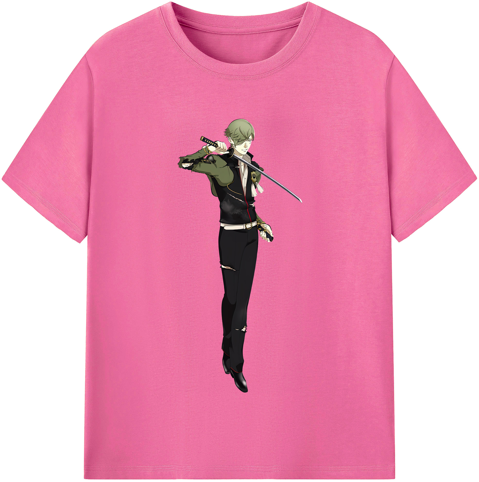 （画像用） 刀剣乱舞 Touken Ranbu レディースカジュアルプリントTシャツ（綿100％）